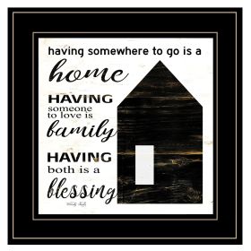 "A Blessing" by Cindy Jacobs, Ready to Hang Framed Print, Black Frame