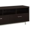 Cappuccino 60-inch Drawer Storage TV Console