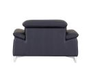 Global United Top Grain Italian Leather Chair